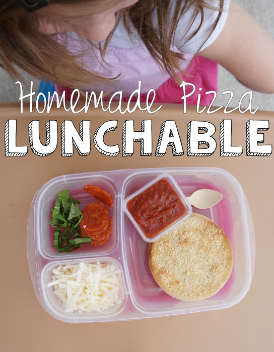 Homemade Pizza Lunchable The Caterpillar Years