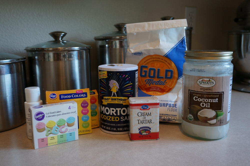 Homemade play dough Cooked play dough recipe light fluffy play dough